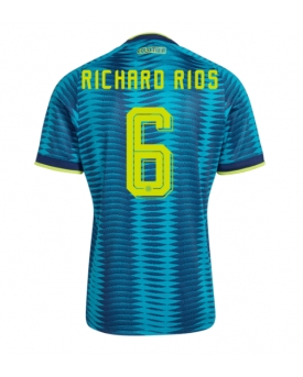 Billige Fotballdrakt Colombia Richard Rios #6 Replika Bortedrakt VM 2026 Kortermet Billige Fotballdrakt Colombia Richard Rios #6 Replika Bortedrakt VM 2026 Kortermet